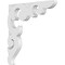 Ekena Millwork Kendall Architectural Grade PVC Corbel, 1 7/8"W X 22"D X 22"H CORP01X22X22KD - alternate 1